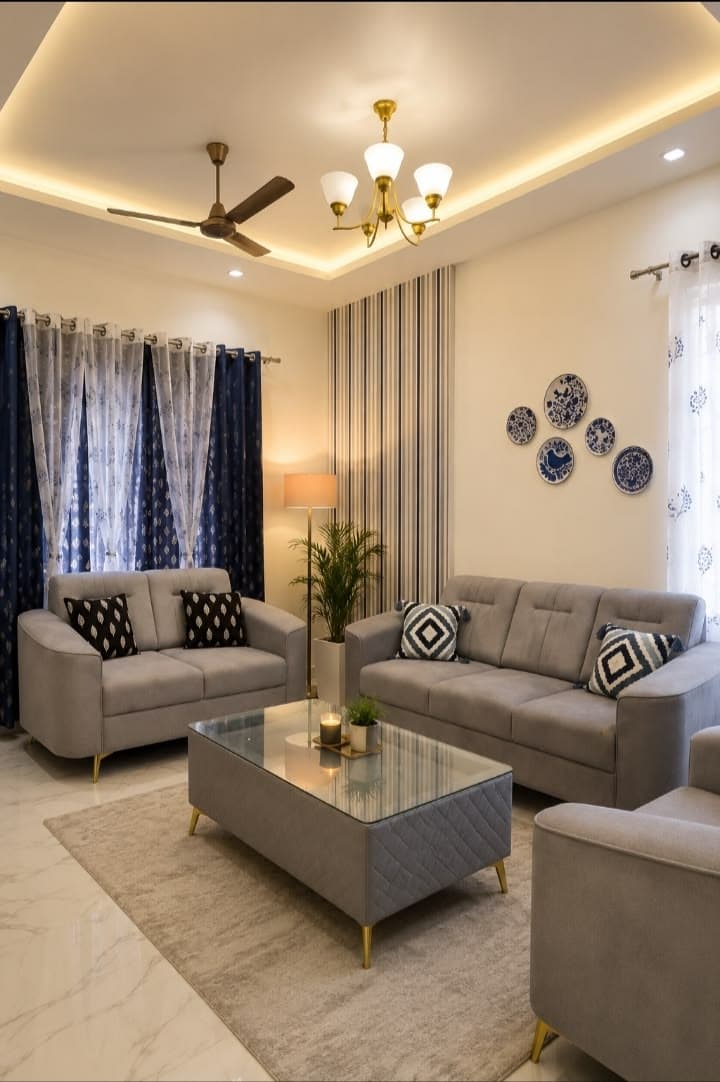 The Worli Edge — living room