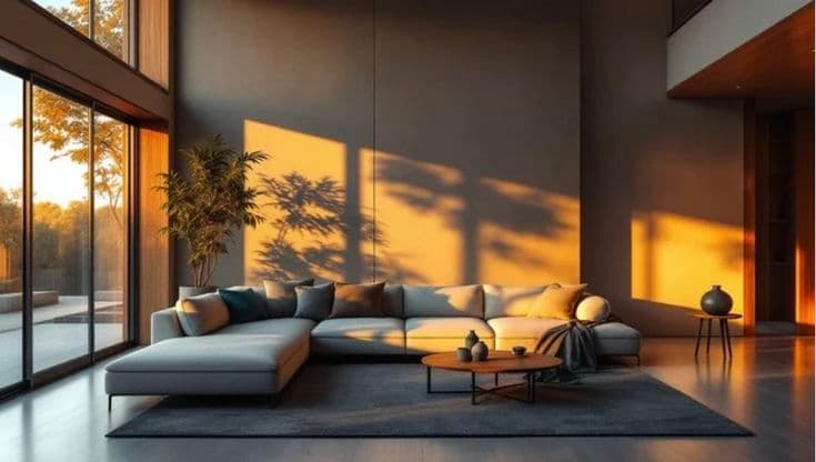 The Khar Terraces — living room